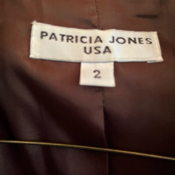 Patricia Jones blazer. Brown size 2 - Picture 3 of 3